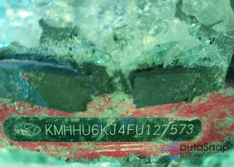 2015 Hyundai Genesis 3.8 R-Spec из США, поврежденный, VIN KMHHU6KJ4FU127573